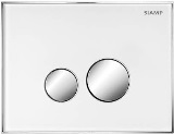 Панель управления SIAMP REFLET 360, белый/клавиши хром глянец